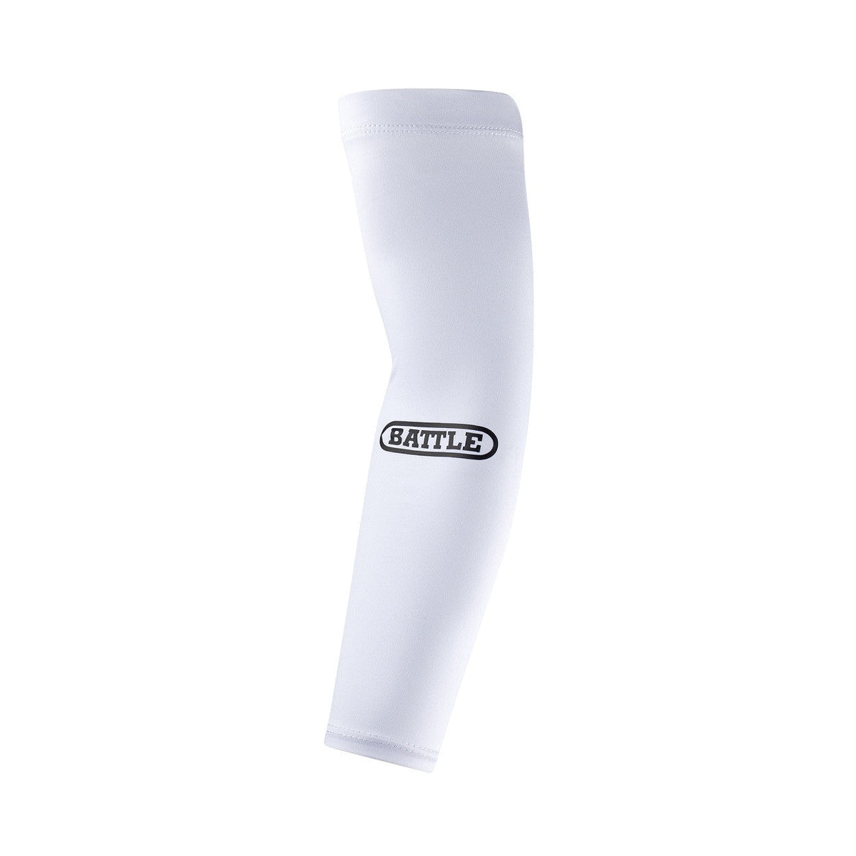 Battle Sports Performance Football Full Arm Sleeve Pair, Adult & Youth, 2 Colors - White / Adult / XXL/XXXL