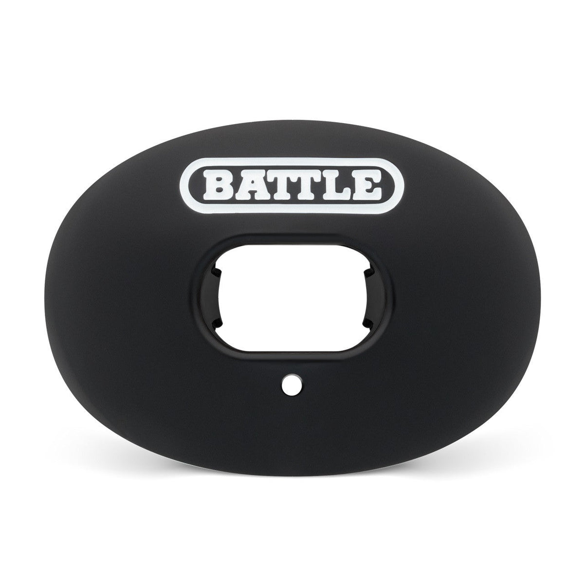 Battle Sports Oxygen Convertible Strap Football Mouthguard, 12 Colors - Black