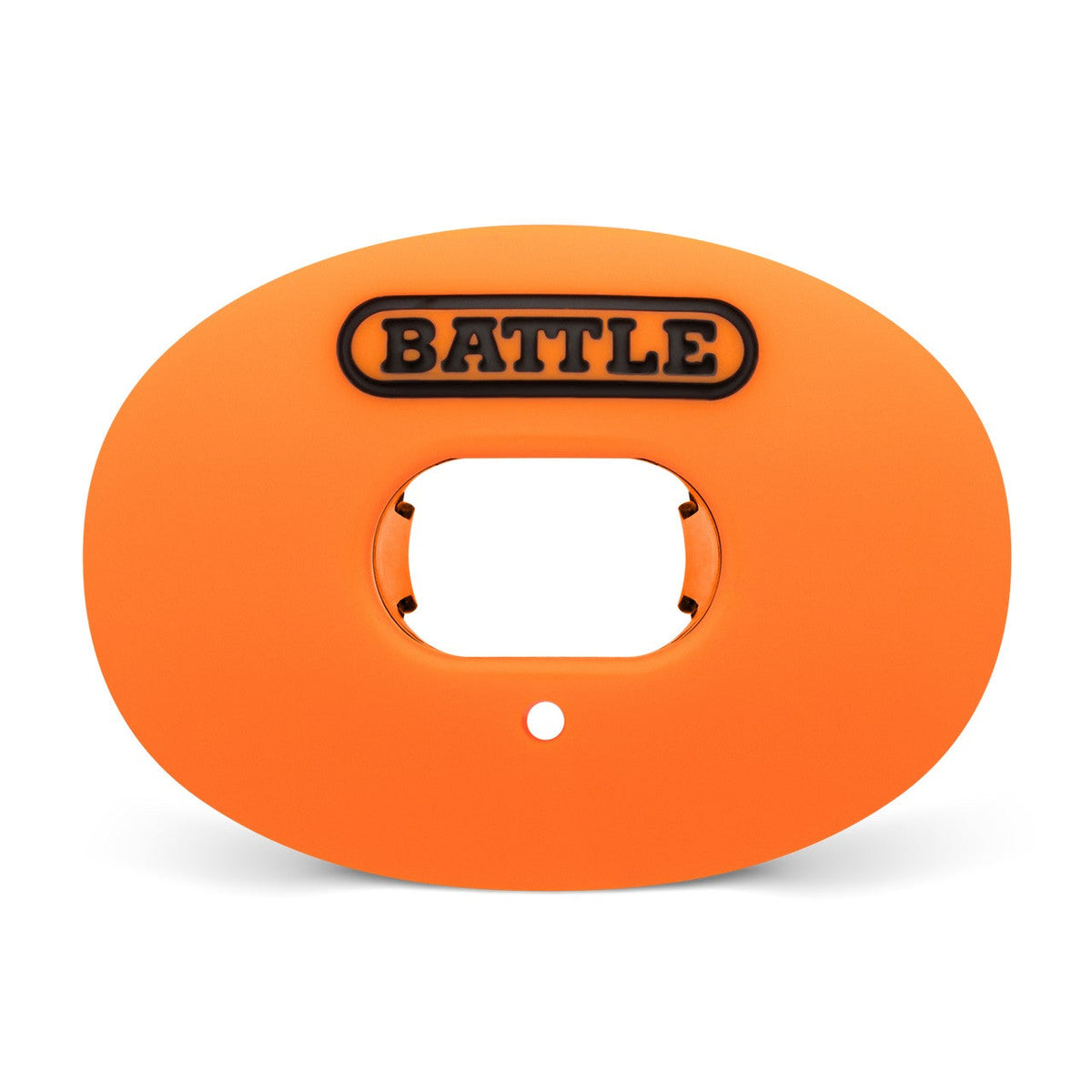 Battle Sports Oxygen Convertible Strap Football Mouthguard, 12 Colors - Orange