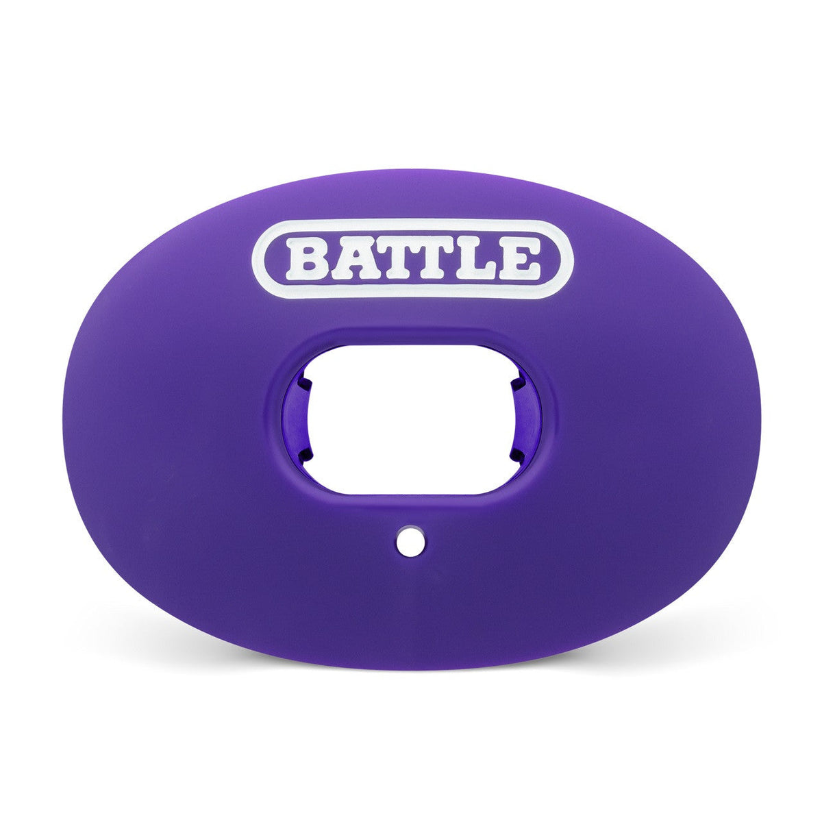 Battle Sports Oxygen Convertible Strap Football Mouthguard, 12 Colors - Purple