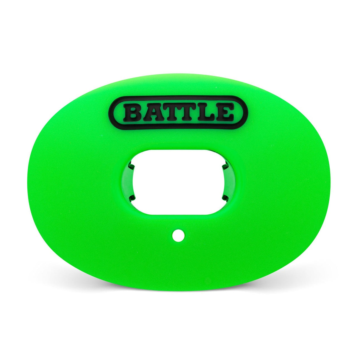 Battle Sports Oxygen Convertible Strap Football Mouthguard, 12 Colors - Neon-Green