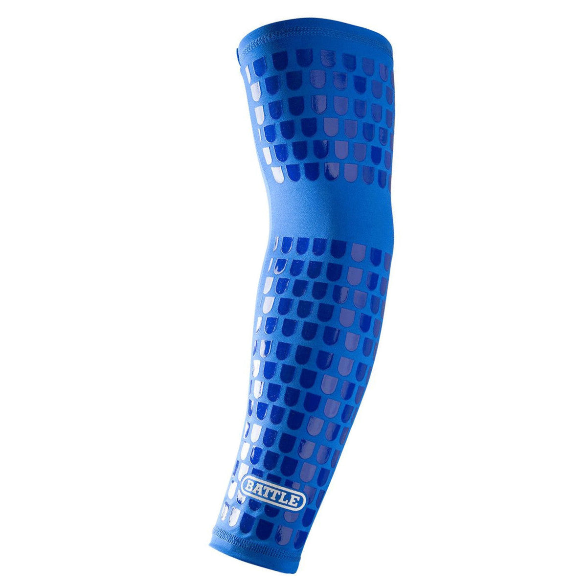 Battle Sports Ultra-Stick Football Full Arm Sleeve, Adult & Youth, 3 Colors - Blue / Youth L / XL