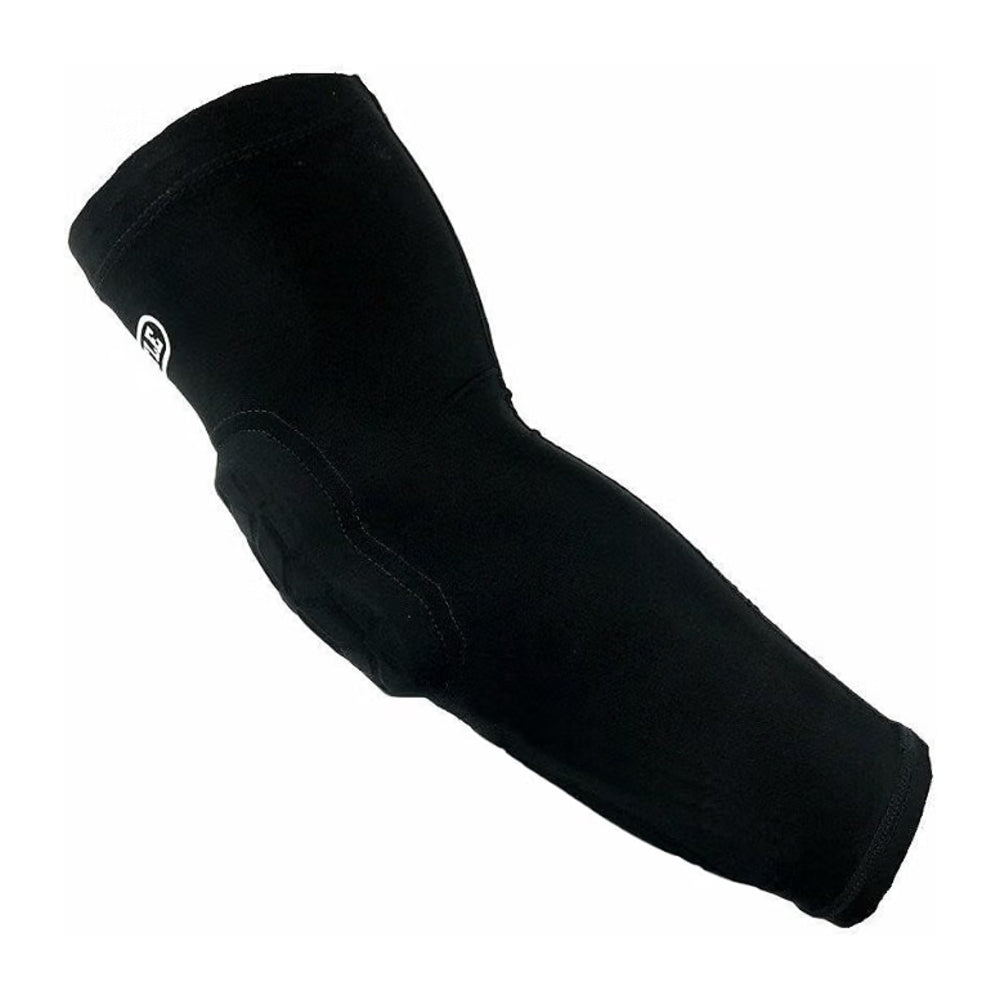 Battle Sports Elbow Padded Arm Sleeve, Adult & Youth, 2 Colors - Black / Adult / S / M