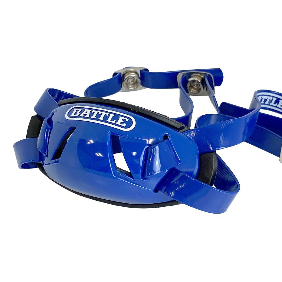 Battle Sports Battle Football Chin Strap, Adult, 2 Colors - Blue / Adult